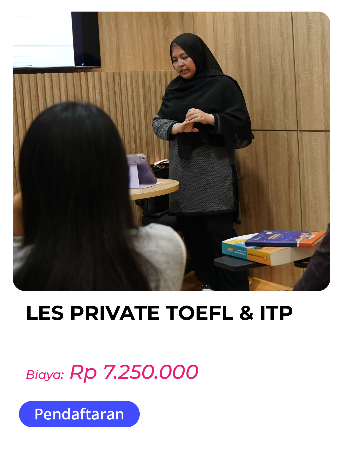 LES PRIVAT TOEFL DAN ITP