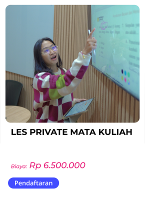 LES PRIVAT MATA KULIAH UNIVERSITAS