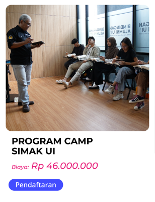 SUCCESS CAMP SIMAK UI & UJIAN MANDIRI PTN (KARANTINA 1 BULAN PERSIAPAN TOTAL SIMAK UI & UJIAN MANDIRI 2026)