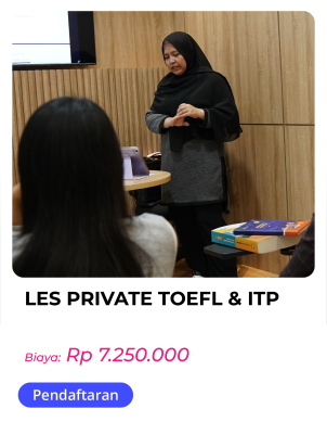 LES PRIVAT TOEFL DAN ITP